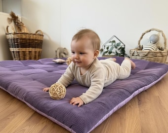 Patchwork baby blanket * crawling blanket * baby playmat