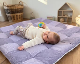 Patchwork baby blanket * crawling blanket * baby playmat