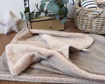 Personalized baby blanket * Baby blanket, puck blanket, baby carriage blanket