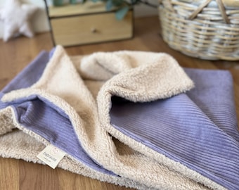 Personalized baby blanket * Baby blanket, puck blanket, baby carriage blanket