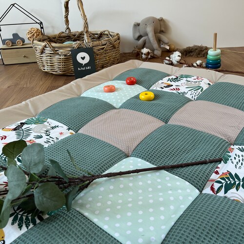 Baby Playmat Nursery Rug Crawling Mat Etsy UK
