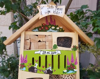 REGALO DI NOZZE CON CASA DEGLI INSETTI | Regalo di nozze, regalo di nozze personalizzato