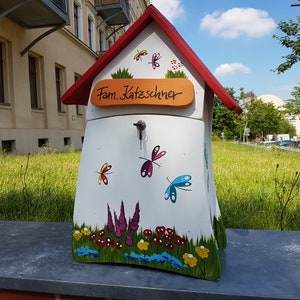 Colorful mailbox - weatherproof & individually painted