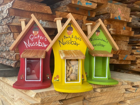 Mangeoire Spécial Ecureuil - La Cabane au Piaf : mangeoires et nichoirs  pour oiseaux