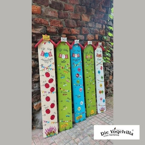 Personalized children’s height chart – farewell gift for daycare, crèche, kindergarten, childminder, educator – say thank you