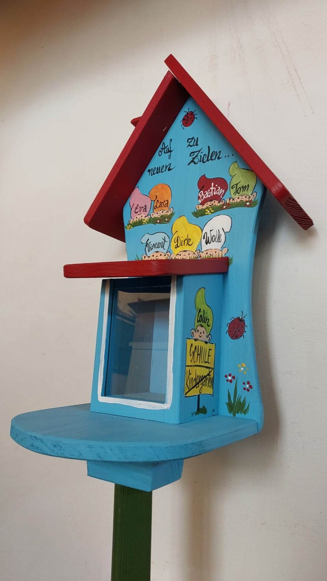 Vogelvilla Feeding Station Nut Bar for Squirrels Deluxe Etsy