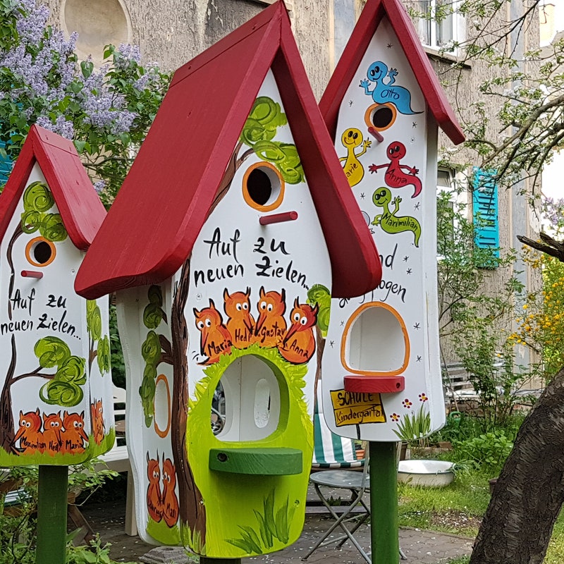 Kindergarten abschied vogelhaus Etsy.de