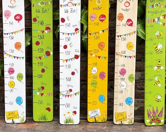 weatherproof & hand-painted - Kindergarten farewell gift measuring stick