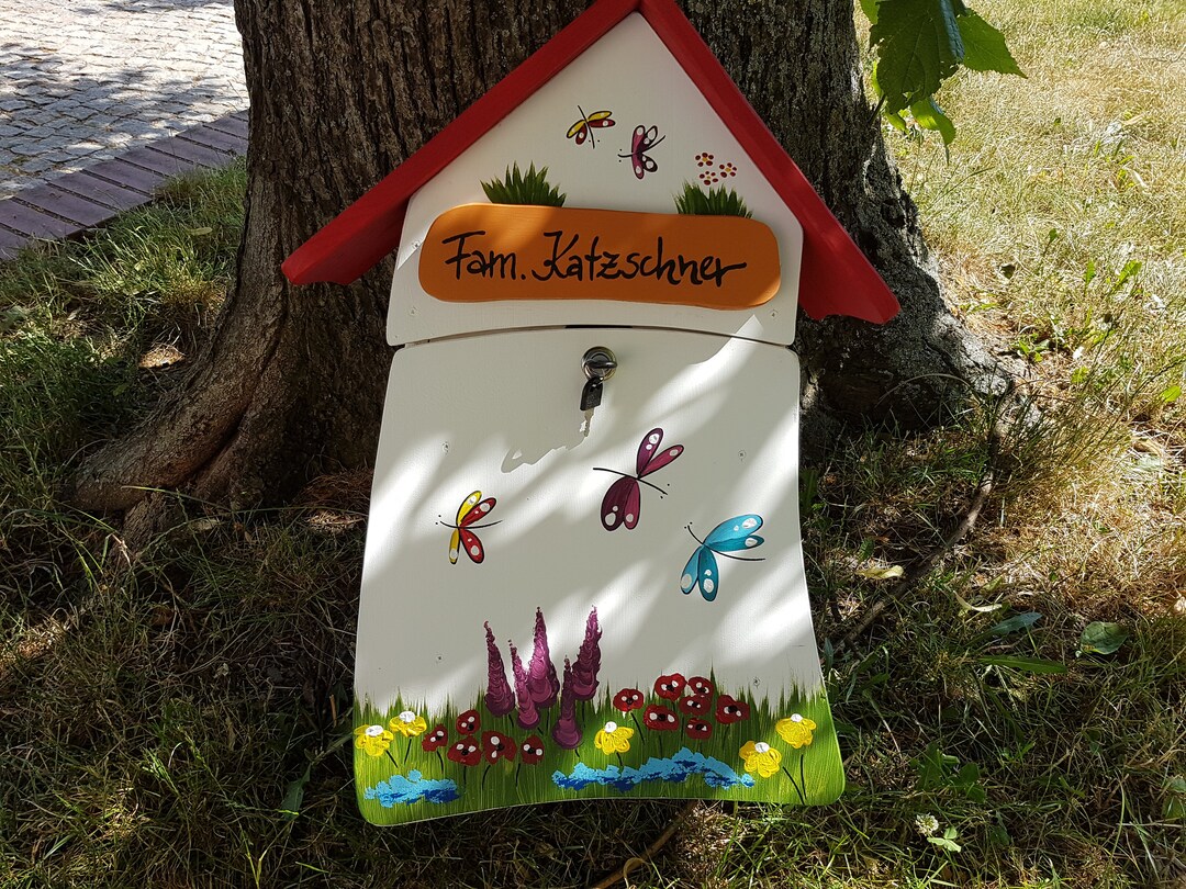 Birdhouse Mailbox Weatherproof Gift Customizable Etsy