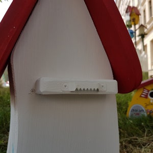 Vogelhaus Hochzeitsgeschenk, Hochzeit Nistkasten Zur Hochzeit, Wandmontage, wetterfest personalisiert Bild 3