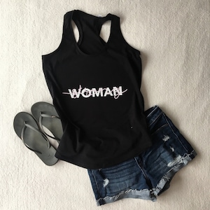 Strong Woman | Workout Vest | Gym Tank | Racerback