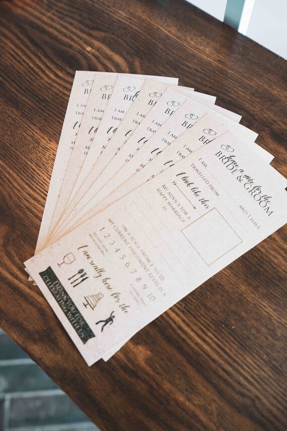 Leave A Note For The Bride Groom Digital Download Etsy