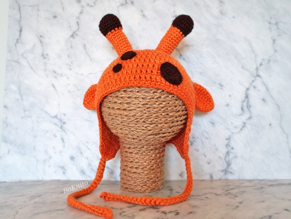 giraffe baby hat