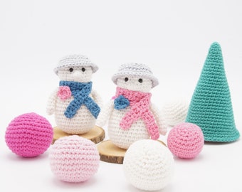 Amigurumi | Wee Snowman |  Crochet Pattern