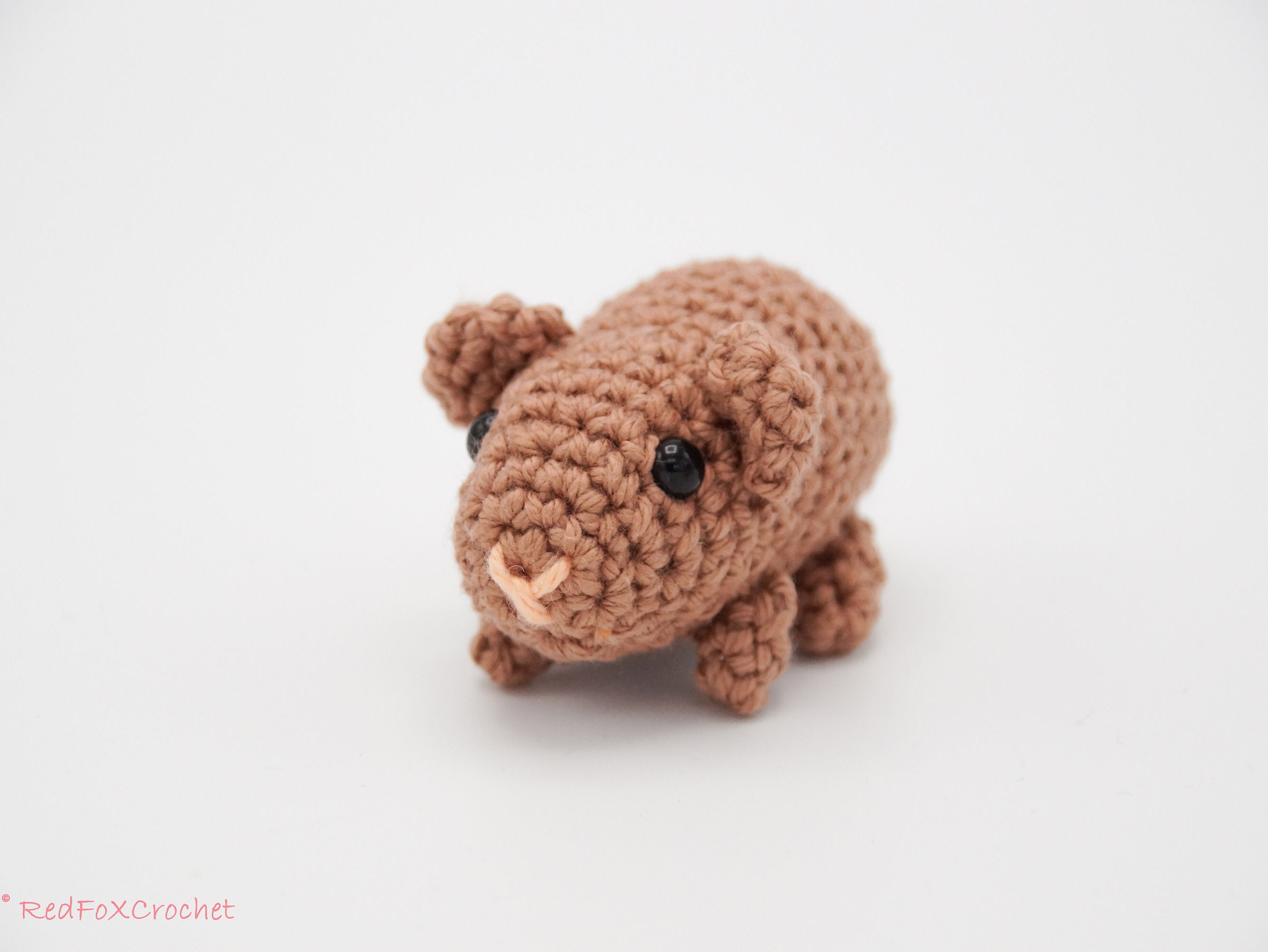 Amigurumi Mini Guinea Pig Crochet Pattern Etsy UK