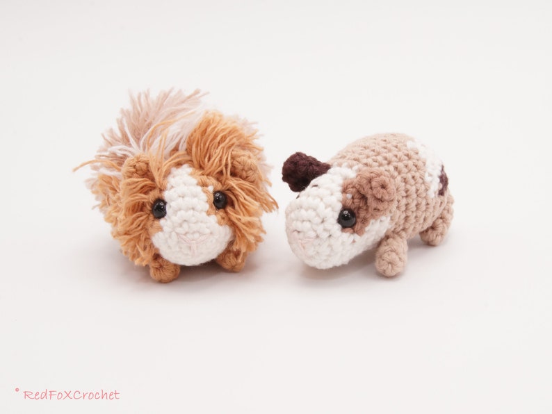 Amigurumi Mini Guinea Pig Crochet Pattern Etsy