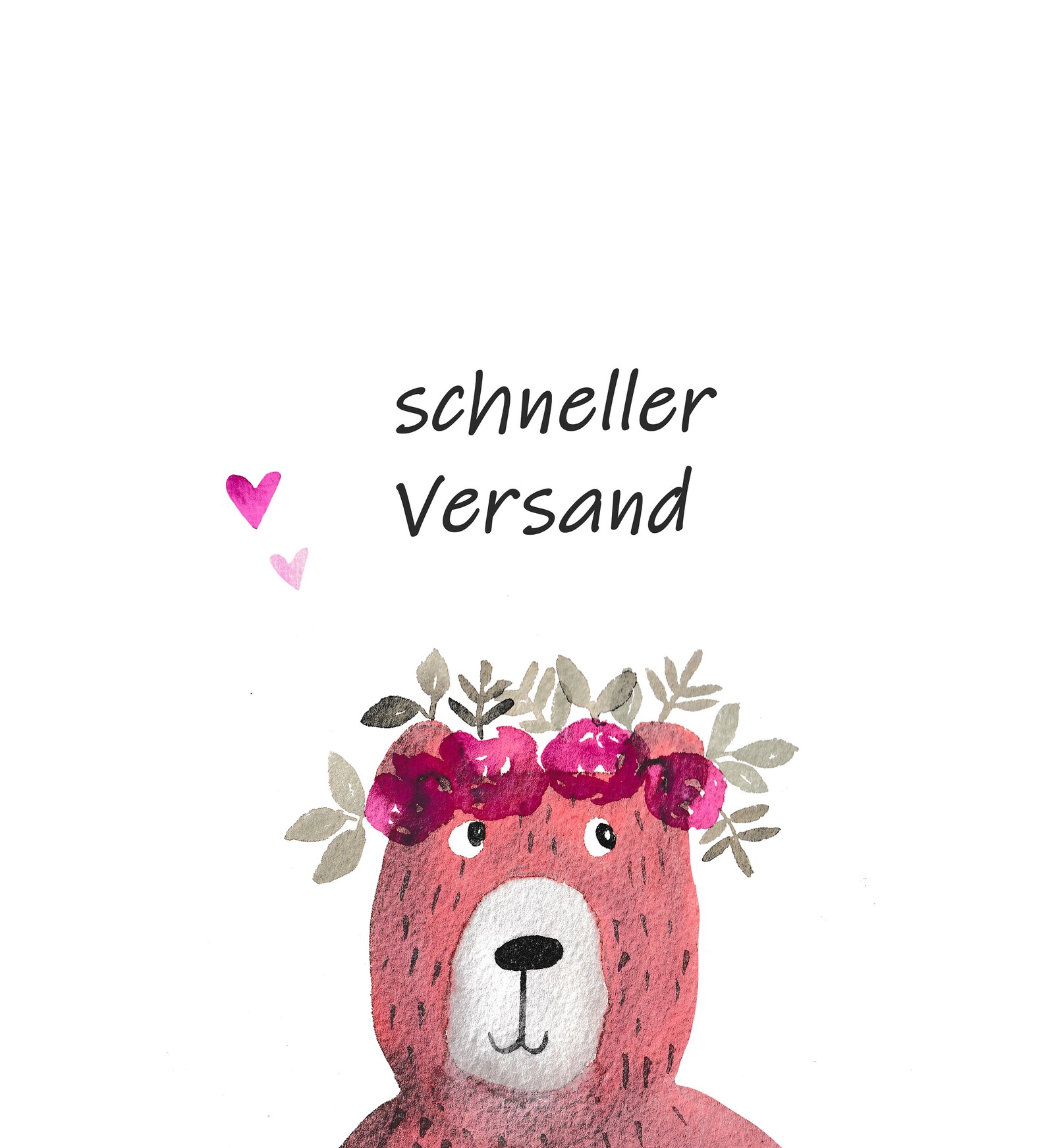 Postkarte Fühl dich gedrückt Handlettering Etsy