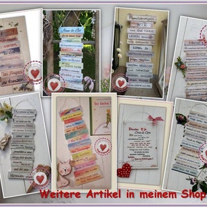 Schild Geh Deinen Weg Original pastell Schild Dekoschild Einschulung Taufe Schulanfang Kinderzimmer Weihnachtsgeschenk Bild 10