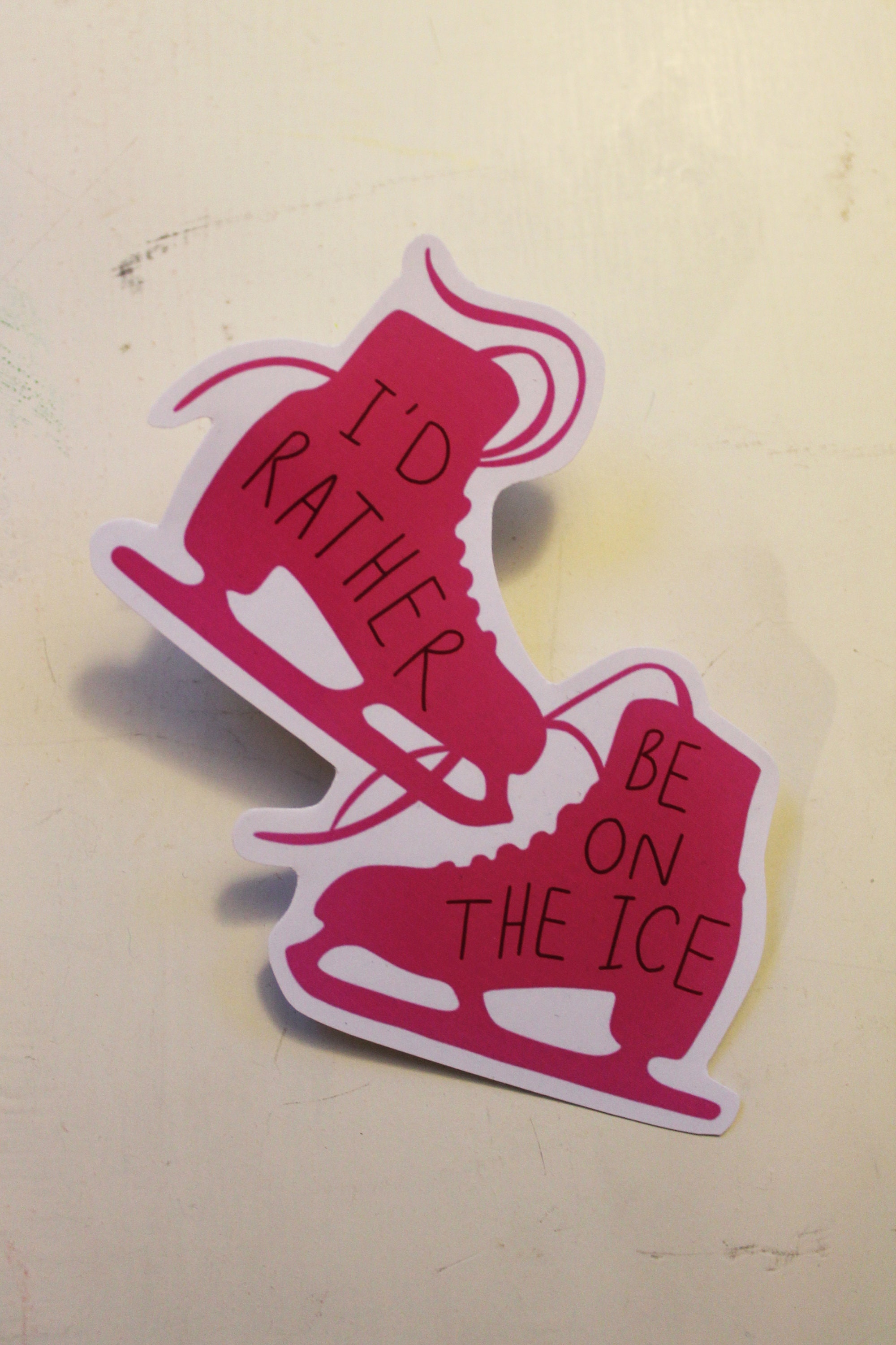 Ice Skates Stickers Skating Sticker Etsy Sweden