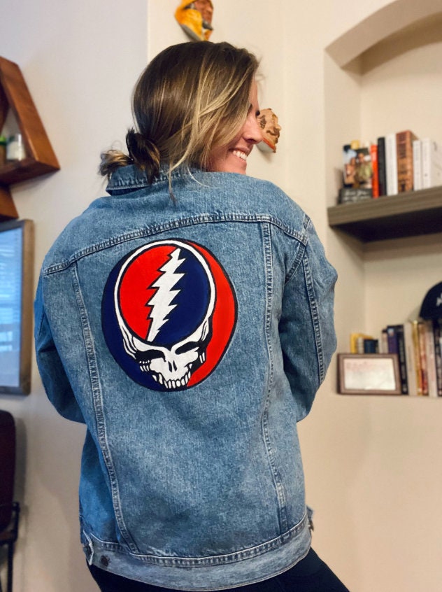 【HAVE A GRATEFUL DAY】EMBROIDERY JACKET/S DoYBSelf Dragon Embroidered Baseball Jacket Men and Women
