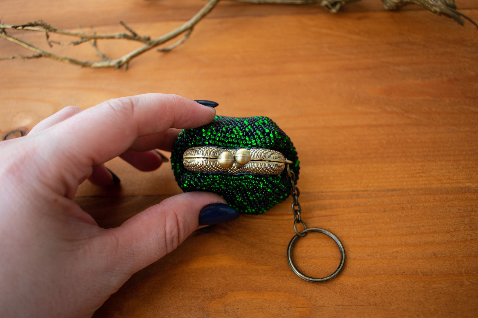 Keychain purse Key pouch Key wallet Keychain money holder Etsy