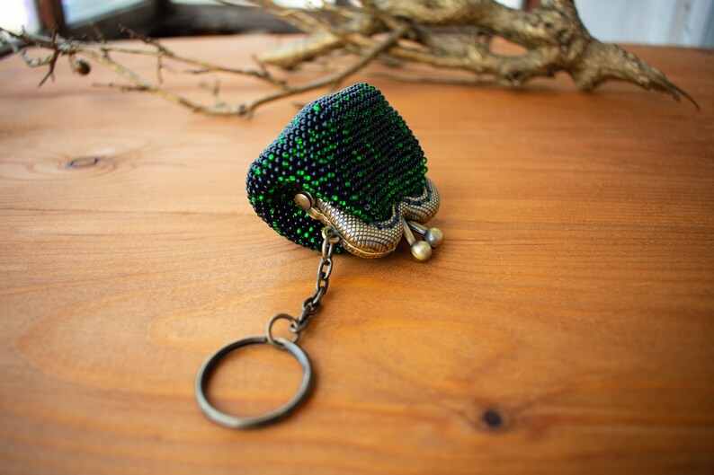 Keychain purse Key pouch Key wallet Keychain money holder Etsy