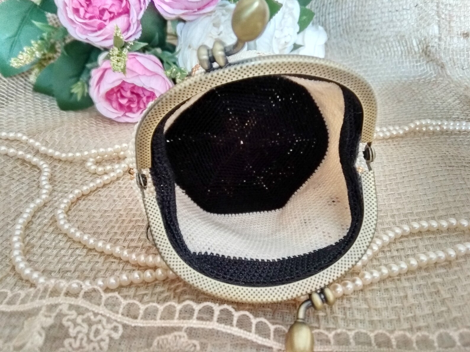 Bead crochet kit Beaded purse kit Kit to make purse Crochet Etsy