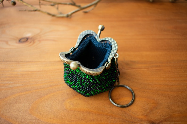 Keychain purse Key pouch Key wallet Keychain money holder Etsy