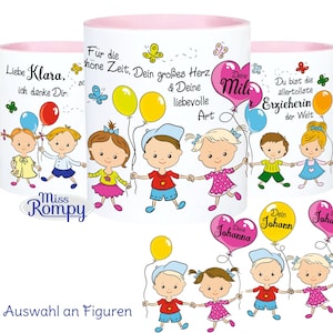 Cup EDUCATOR (824) farewell gift ceramic cup with NAME