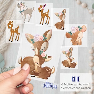 Peut inclure: Six images numériques de cerfs avec des couronnes florales. Les cerfs sont dans différentes poses, y compris une biche mère avec son faon. Les images sont parfaites pour les projets d'artisanat, le scrapbooking et la conception numérique.