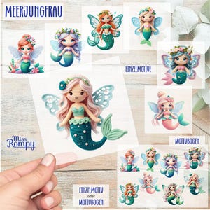 Peut inclure: Un ensemble de patrons de crochet amigurumi de sirènes. Les patrons comprennent des sirènes individuelles et un ensemble de sirènes. Les sirènes sont toutes de couleurs différentes et ont des coiffures différentes. Les patrons sont disponibles en anglais et en allemand.