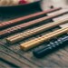Natural wood Chopsticks for daily use, 5 pairs of wood chopsticks, Japanese chopsticks, Chinese chopsticks, oriental chopsticks 