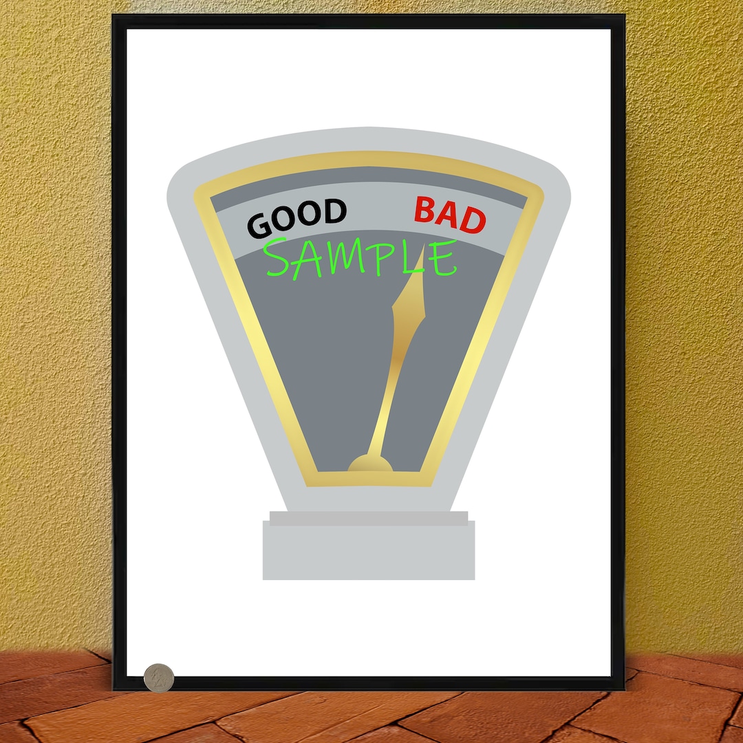 Framed Large Willy Wonka good Egg / BAD Egg Poster Golden Egg 13 X 19 ...