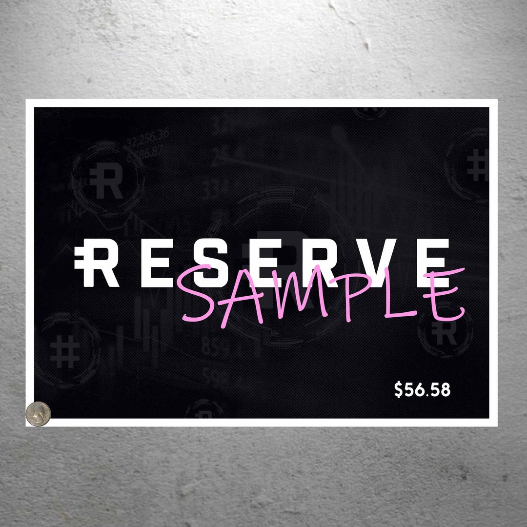 Reserve Protocol Sign Poster | RSR | RSV | Cryptocurrency | Token Coin |  Art | Free Shipping! - Etsy