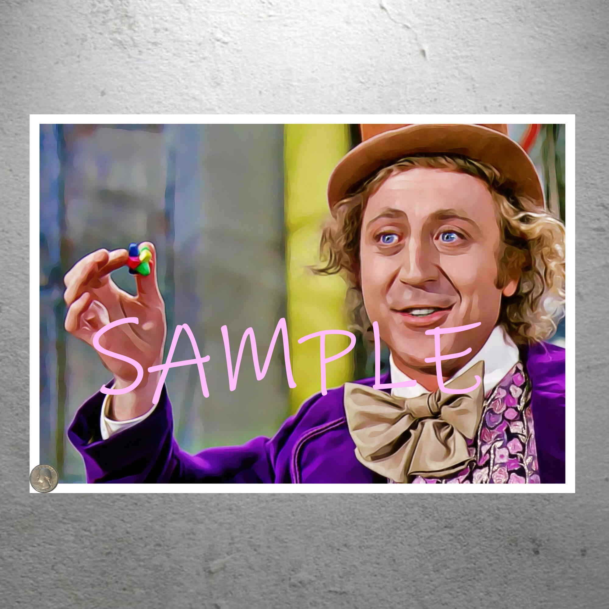 Willy Wonka Gene Wilder Everlasting Gobstopper - Etsy Denmark