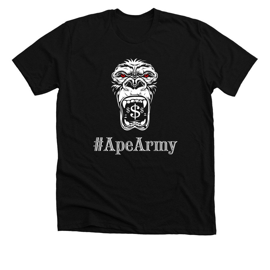 Ape Army #apearmy T-shirt | Reddit AMC | Crypto | Stocks | Stock Market |  Money - Etsy Denmark