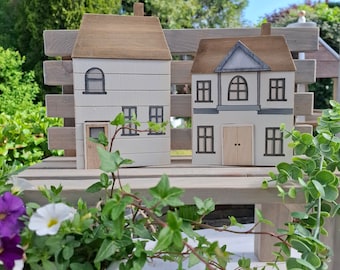 Deko Haus Holzhäuser Deko Häuschen Landhaus Wohnraumdeko Holz Haus aus Holz scandi Deko Holzdeko dänische Deko Häuser nordische Einrichtung