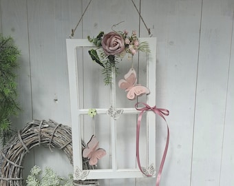 Deko Fenster Hänger Herz Fensterdeko zum hängen Deko Hänger Wanddeko Fenster Mobile Dekoration Fensterschmuck Deko Fensterschmuck Frühling