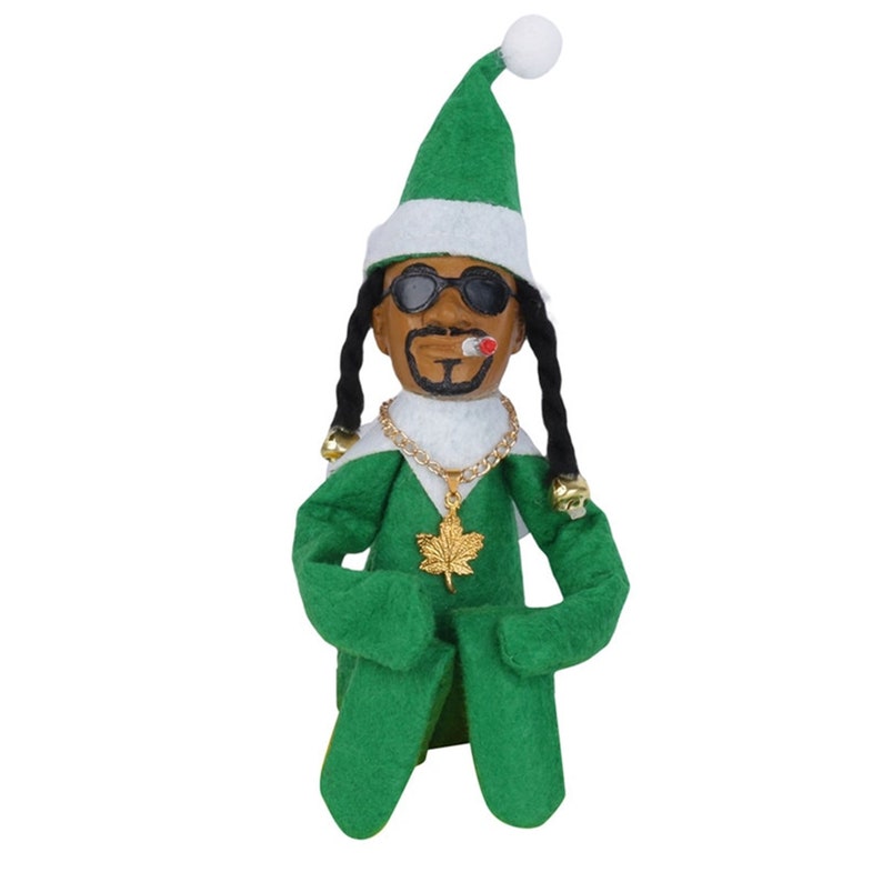 Snoopdogg Elf on the Shelf Snoop on the Stoop Snoop Elf - Etsy