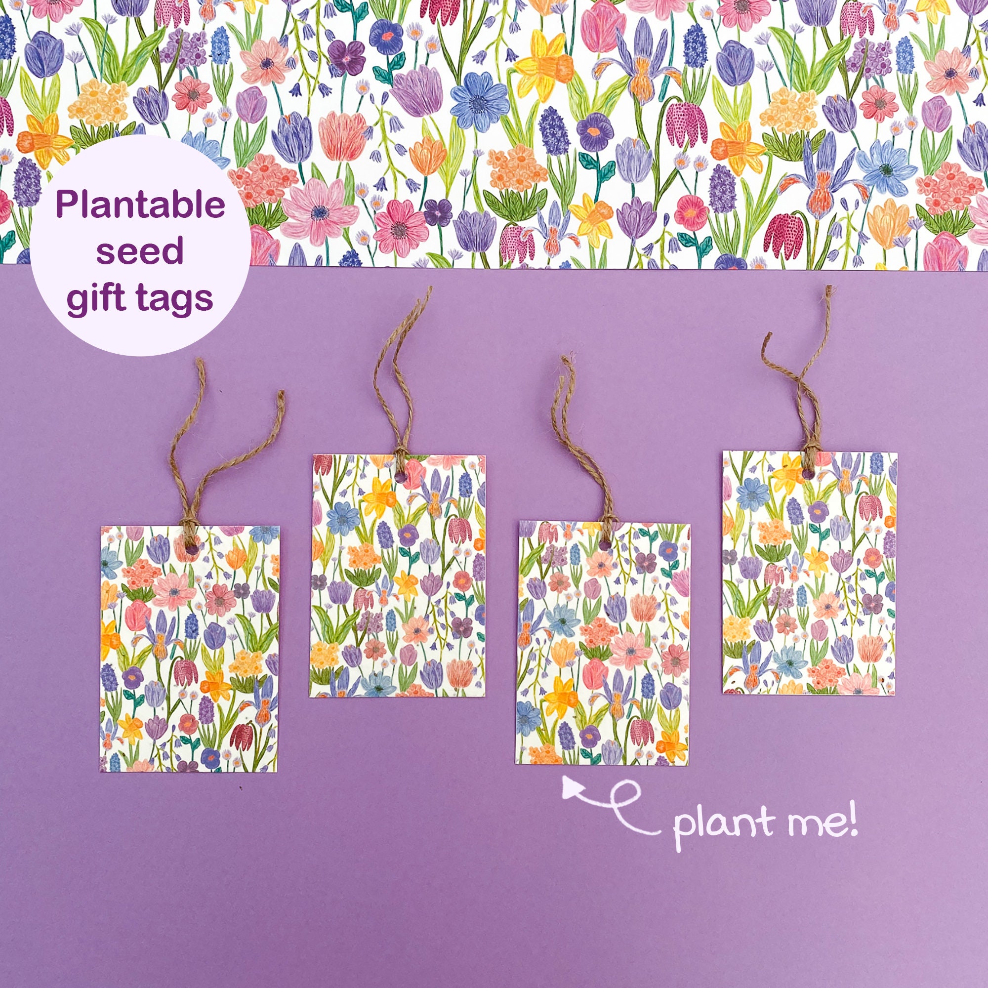 100% recycled gift tag - Maydel