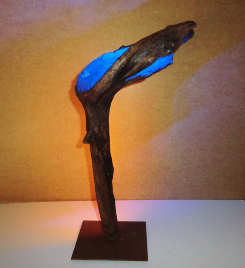 Driftwood Table Lamp Table Lamp LEDs amber image 1