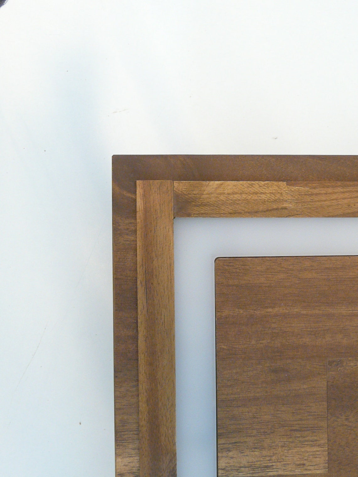 Kleine LED Deckenleuchte Akazie 20 x 20 cm mit indirektem | Etsy