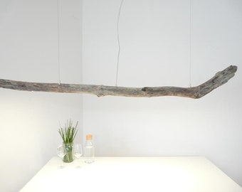 LED Wood Lampe Driftwood Lampe Salon Lampe Salle à Manger Table Lampe Bois Naturel Plafonnier Lampe Lampe