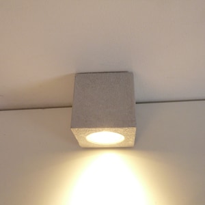 Wandlampe Innen Modern Flur Up and Down Lampe Beton Wandleuchte