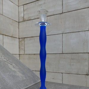 Orrefors Celeste Candlestick by Anne Nilsson 14-1/2&quot;