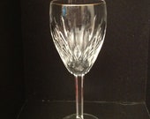 WATERFORD Golden Carinia Claret Wine Glass 7.125 quot
