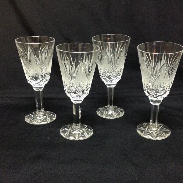 Shannon Crystal Glasses Etsy