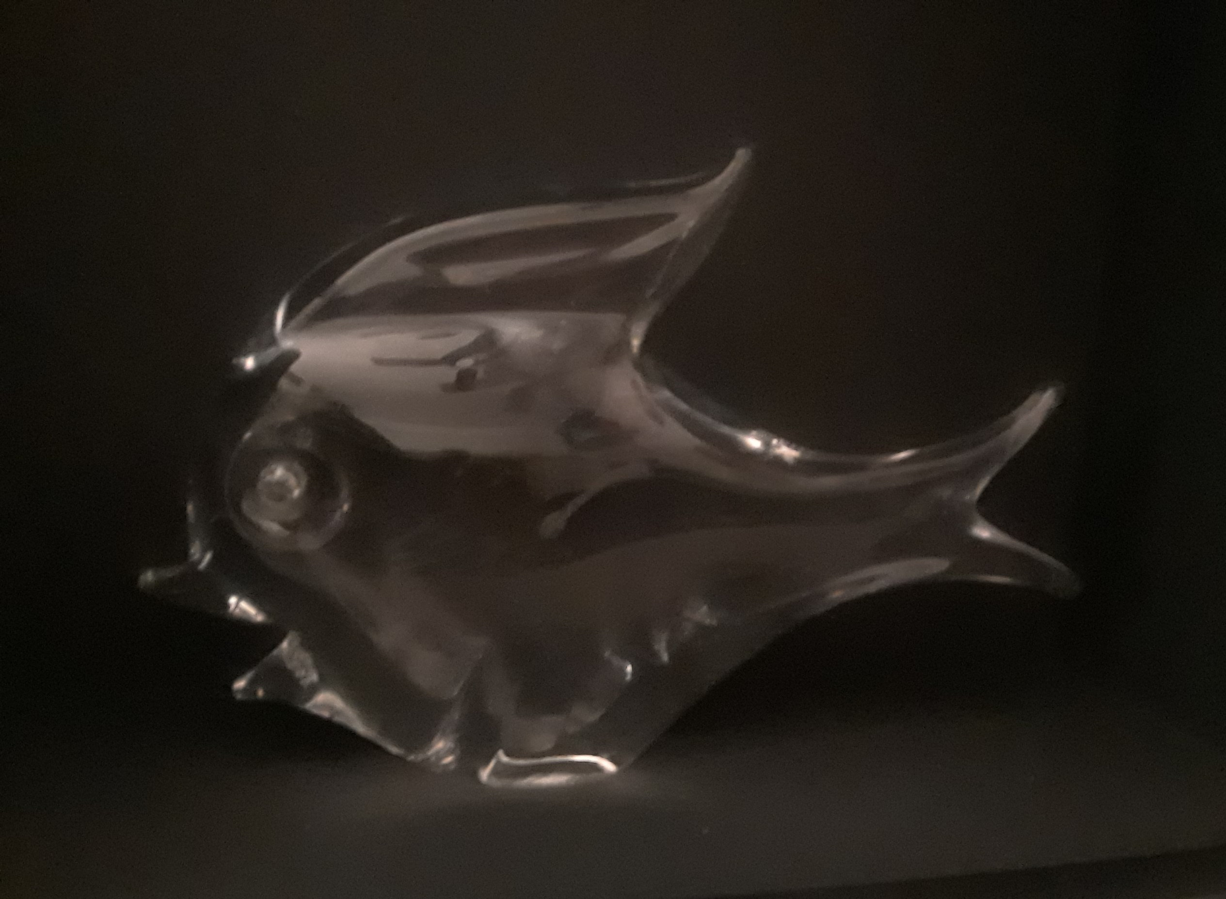 FM KONSTGLAS ガラスの魚オブジェ ガラス フィギュア 魚 スウェーデン FM Konstglas Sweden Benito
