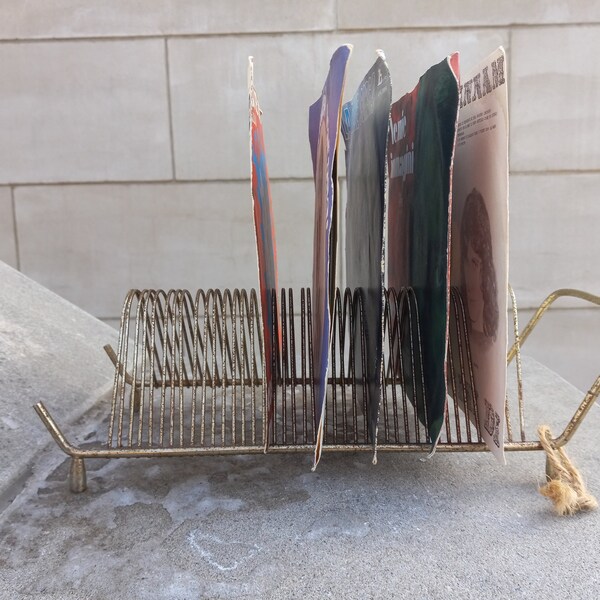 Wire Record Rack - Etsy