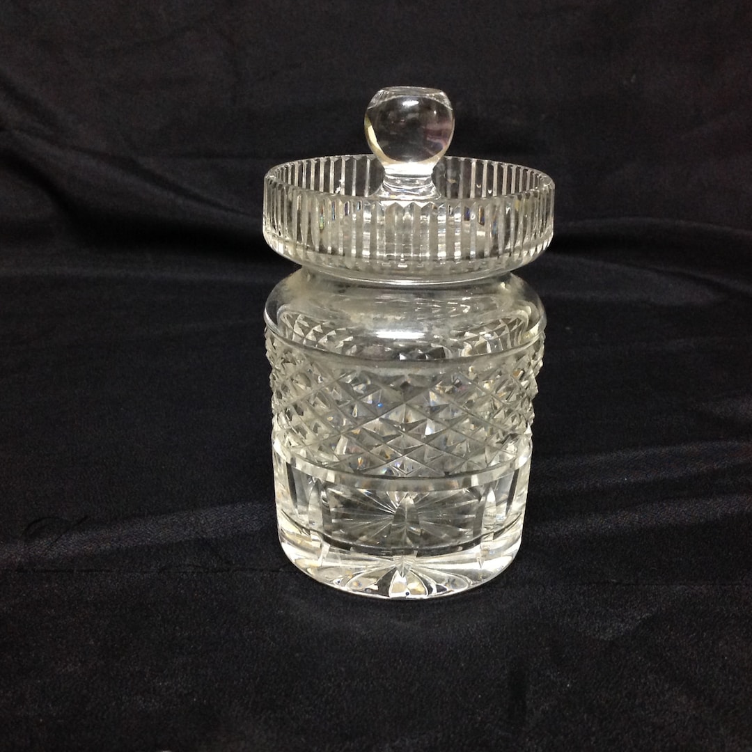 Waterford Crystal Honey Pot & Lidjam/preserves/condiment Jar Etsy